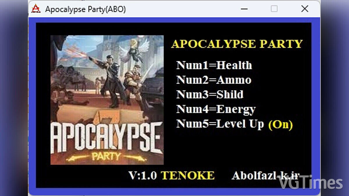 Apocalypse Party — Trainer (+5) [1.0]