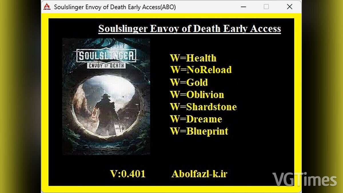 Soulslinger: Envoy of Death — Trainer (+7) [0.401]