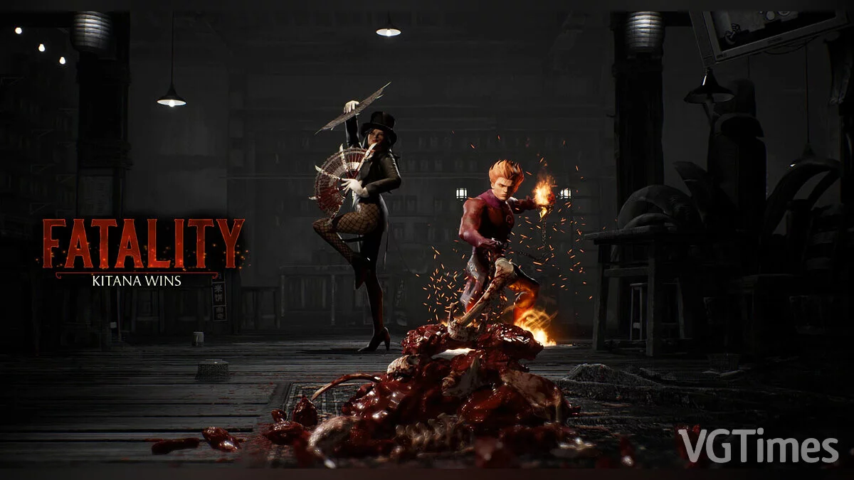 Mortal Kombat 1 — Затанна из игры DC Unchained