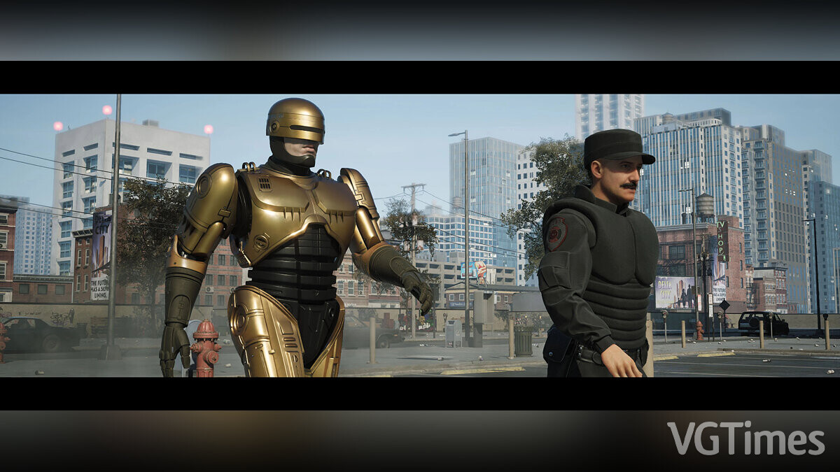 RoboCop: Rogue City — Golden armor