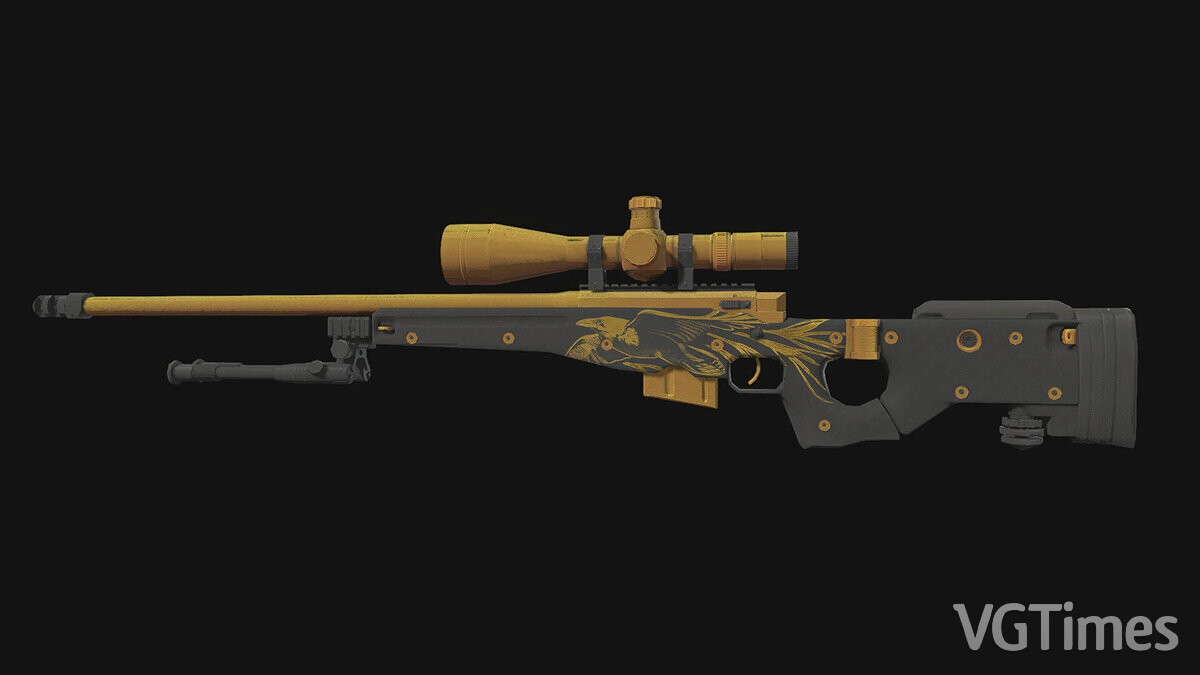 Resident Evil Village Gold Edition — Golden AWM from the game Counter-Strike Online 2