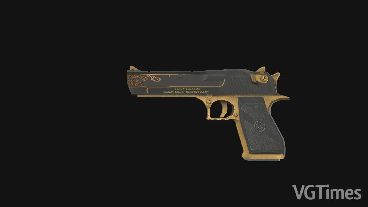 Resident Evil Village — Golden Deagle from the game Counter-Strike Online 2