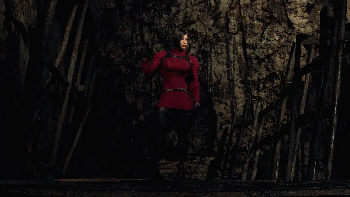 Resident Evil 4 Remake: Separate Ways — Ада - бодибилдер