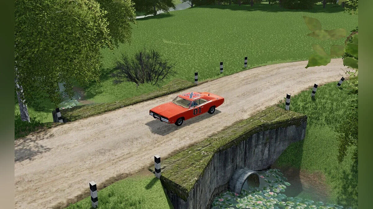 Farming Simulator 22 — Dodge Charger 1969