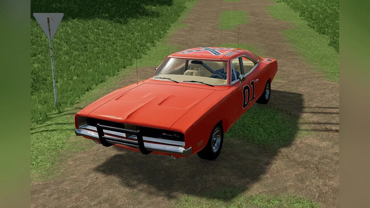 Farming Simulator 22 — Автомобиль Dodge Charger 1969