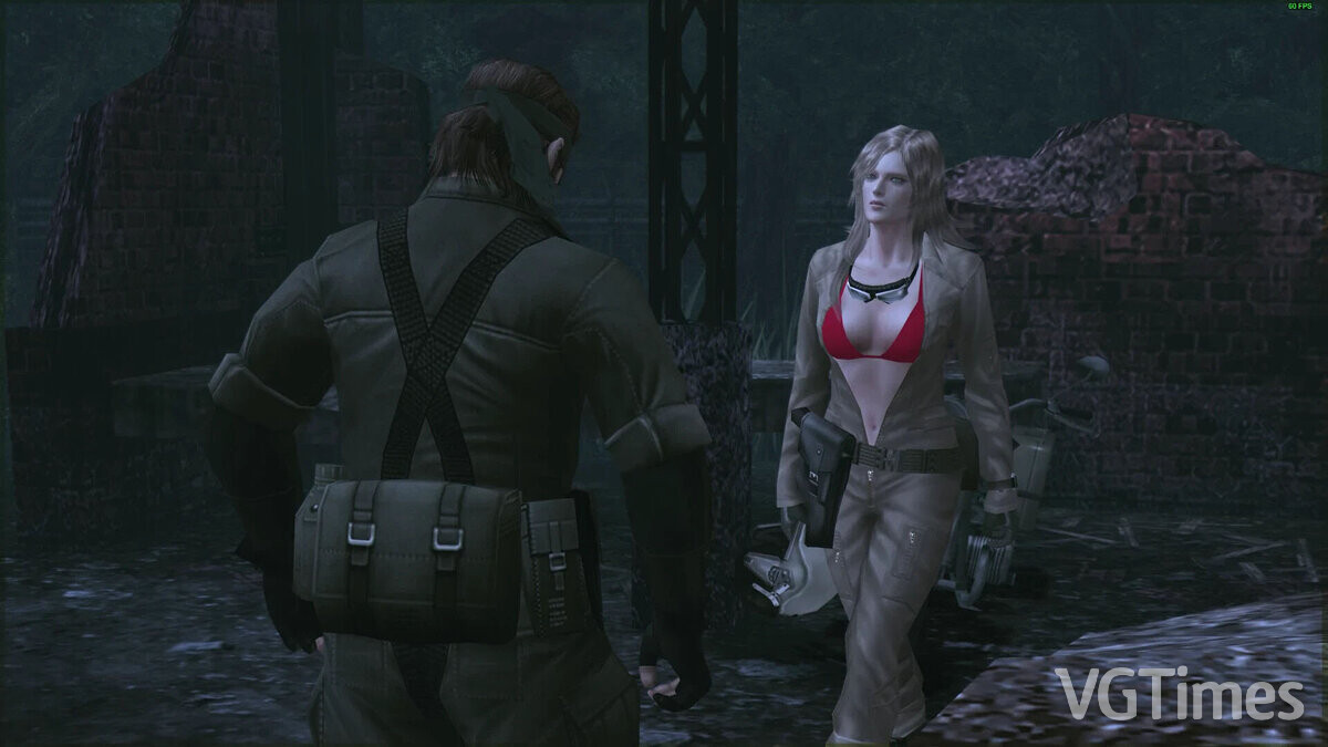 Metal Gear Solid 3: Snake Eater - Master Collection Version — Eva in a sexy bikini