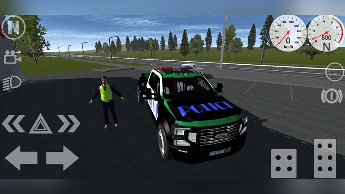 Simple Car Crash Physics Sim — Форд F450 Супер