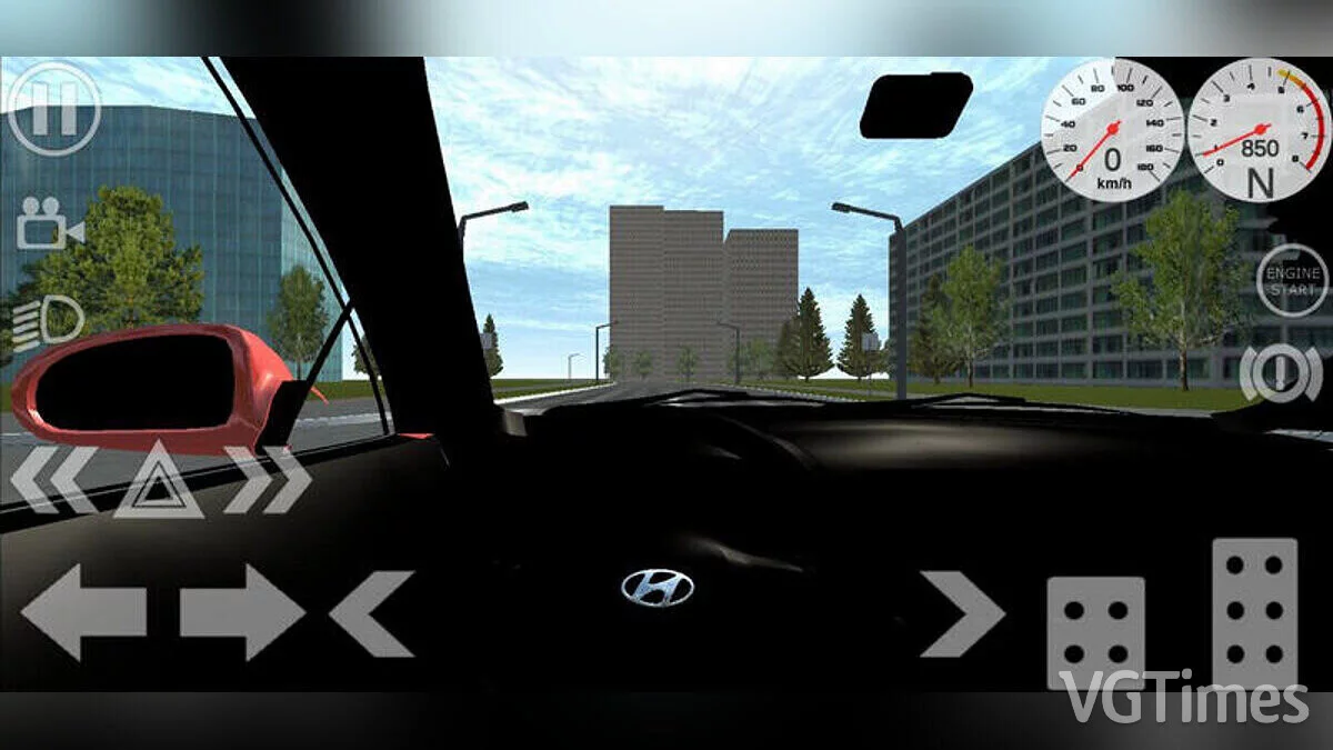 Simple Car Crash Physics Sim — Hyundai Elantra 2008