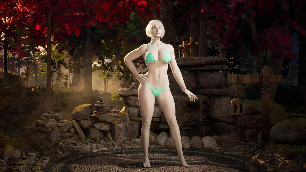 Mortal Kombat 1 — cameleona en bikini