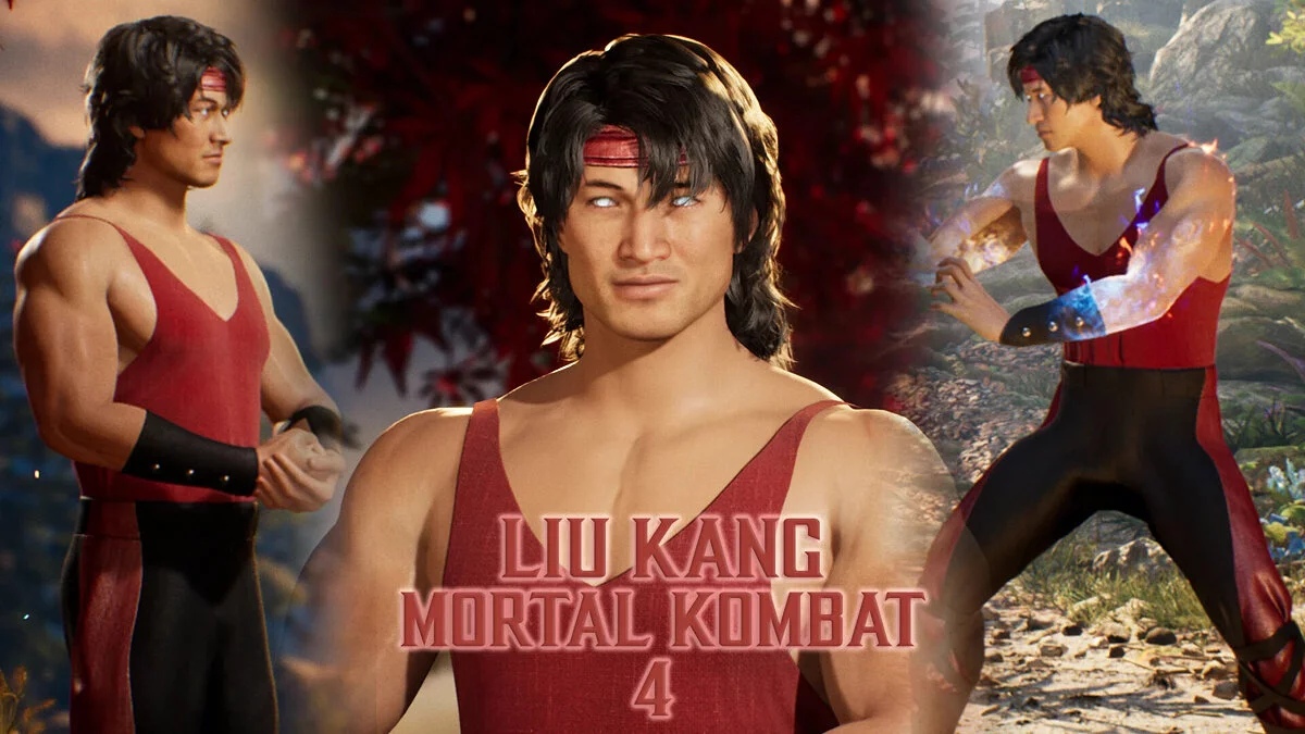 Mortal Kombat 1 — Liu Kang con ropa del juego MK4