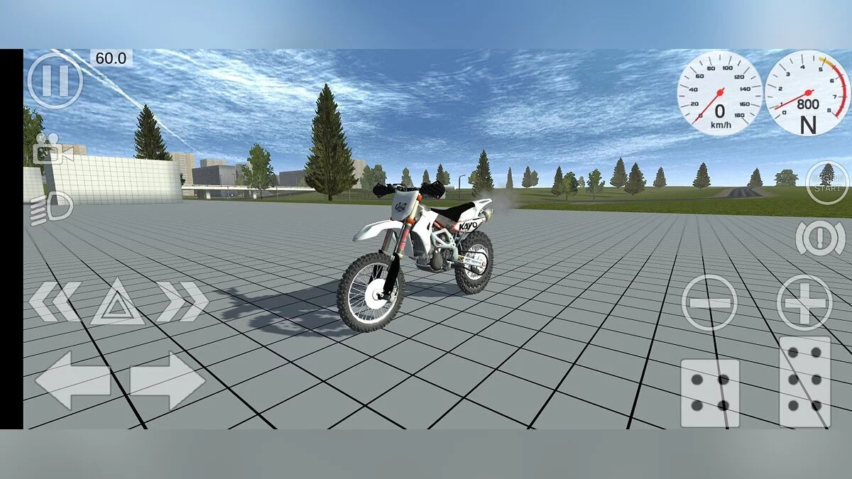 Simple Car Crash Physics Sim — motocicleta estilo libre