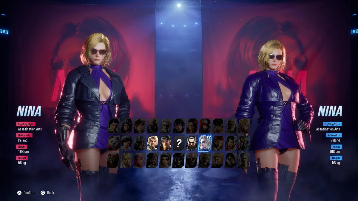 Tekken 8 — Kısa Elbise Giyen Nina