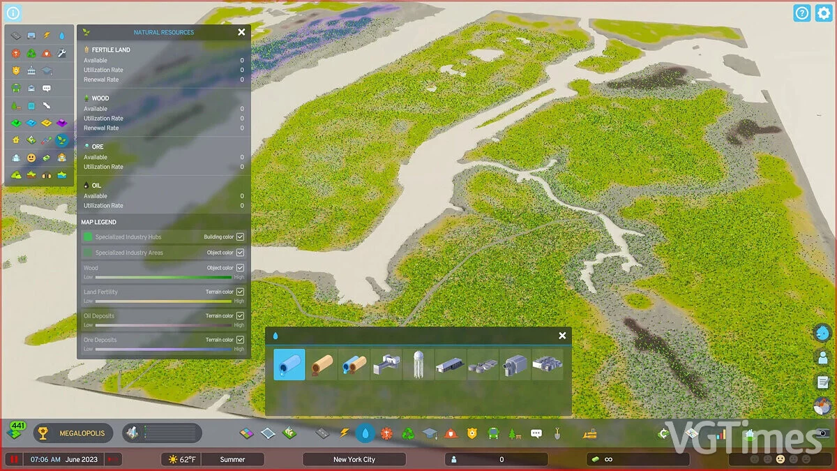 Cities: Skylines 2 — Нью-Йорк