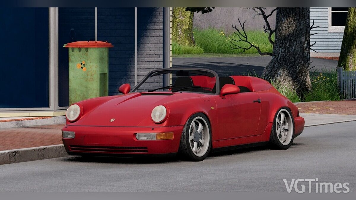 BeamNG.drive — Porsche 911 cabrio