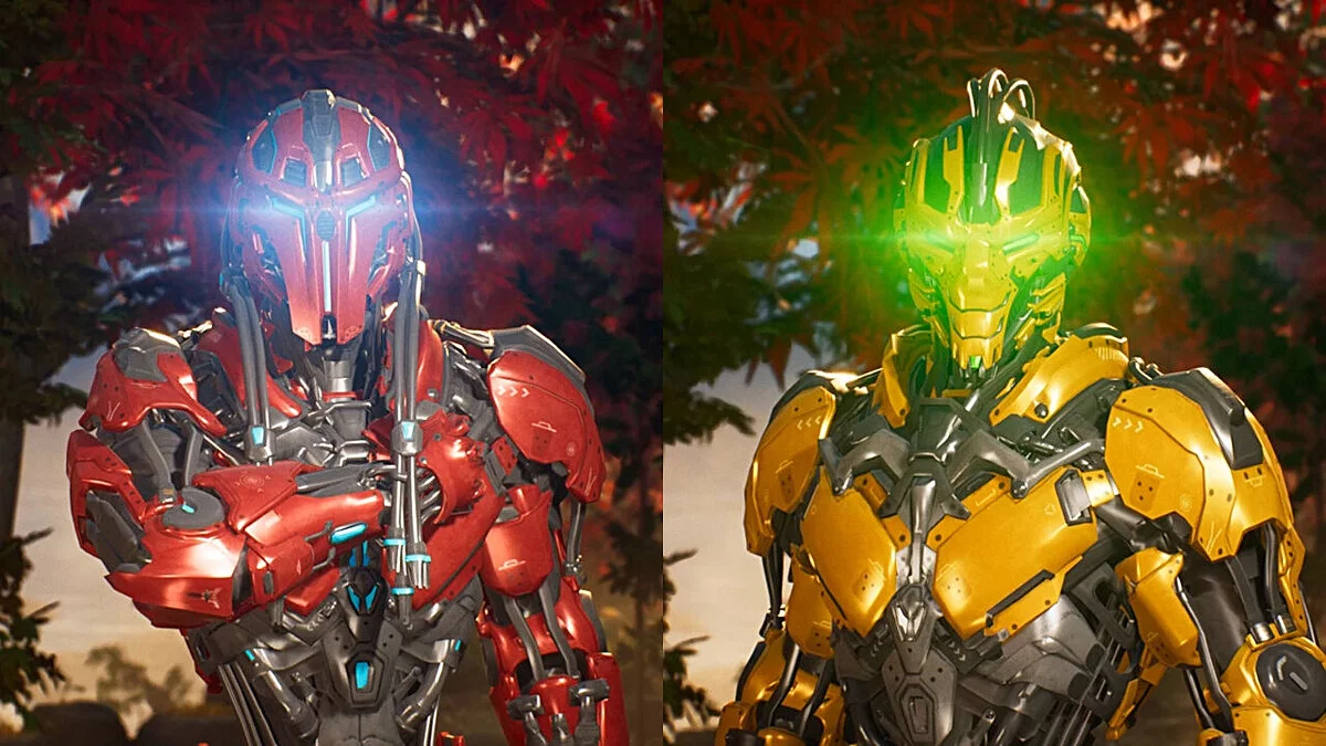 Mortal Kombat 1 — Sektor and Cyrax from the game MK11