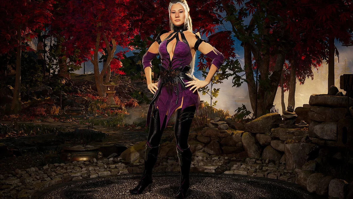 Mortal Kombat 1 — Sindel con túnica real