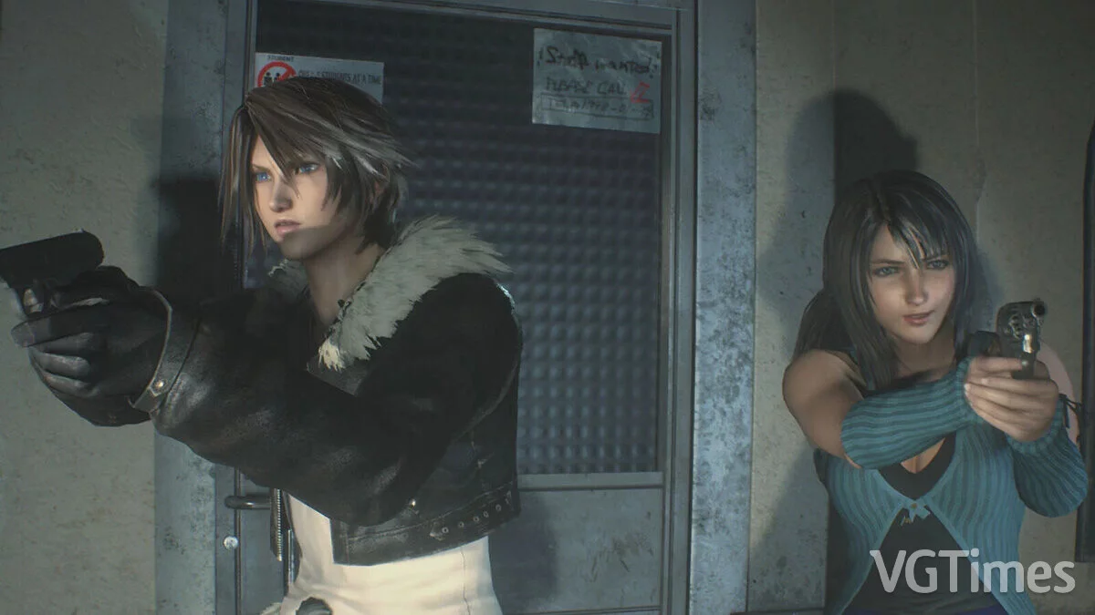 Resident Evil 2 — Final Fantasy 8'den Squall
