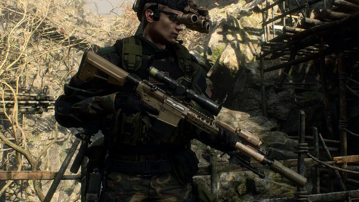 Resident Evil 4 Remake (2023) — RE Village Oyunundan SA110 Keskin Nişancı Tüfeği