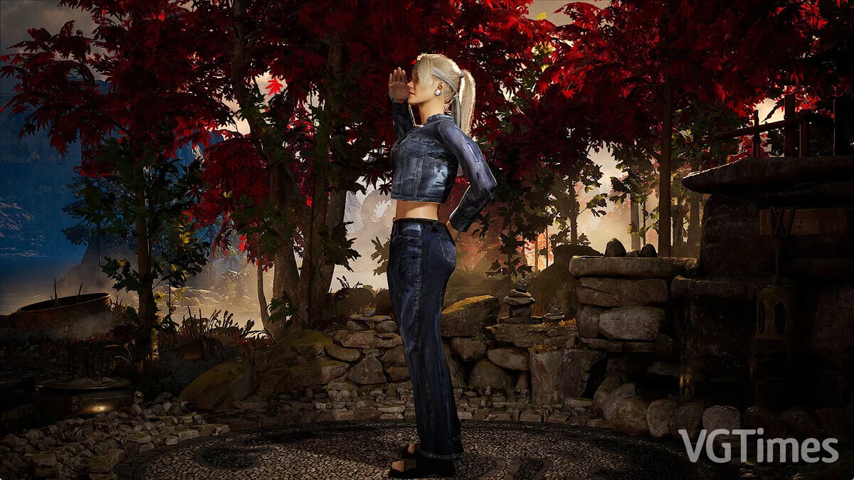 Mortal Kombat 1 — Sonya Lara Croft Kostümünde