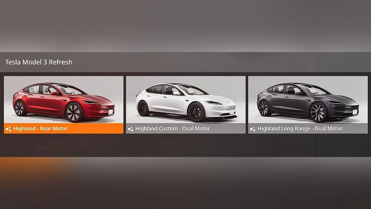 BeamNG.drive — Tesla Model 3 Facelift 2024 (0.31.X)