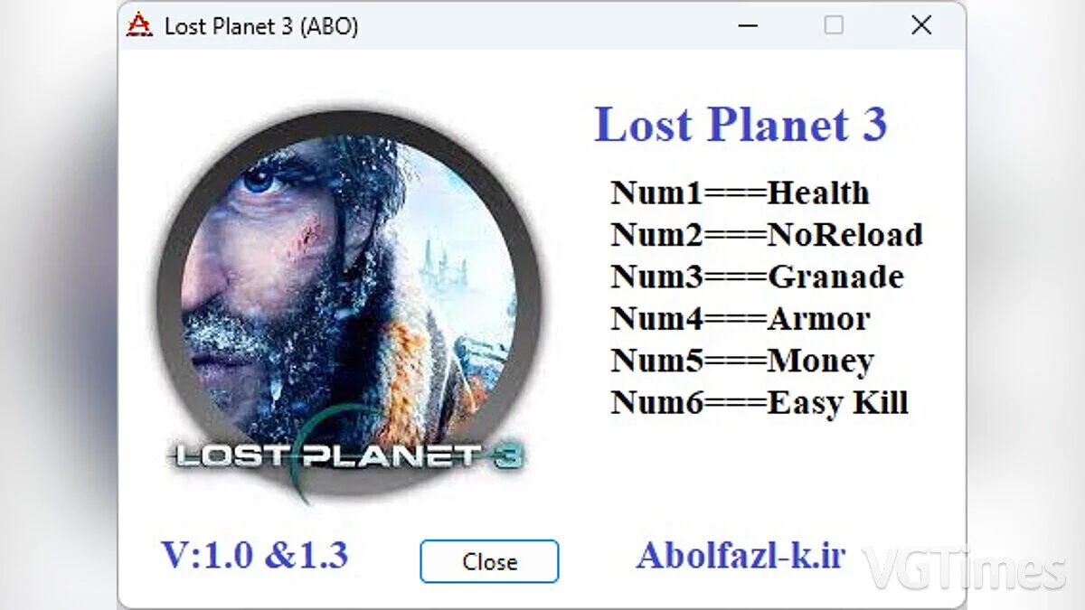 Lost Planet 3 — Entrenador (+6) [1.0 / 1.3]