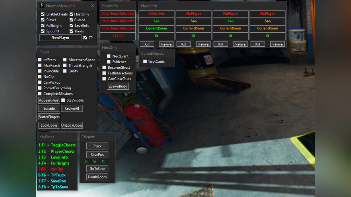 Phasmophobia — Трейнер для Cheat Engine [UPD: 15.01.2024]