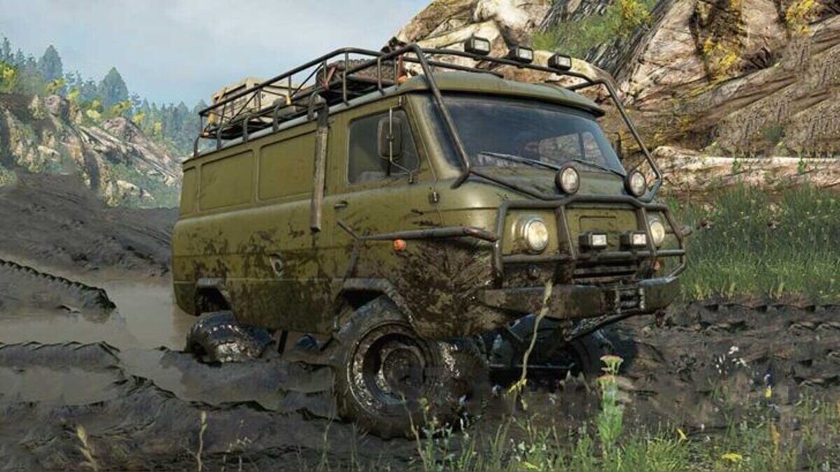 SnowRunner — UAZ-452