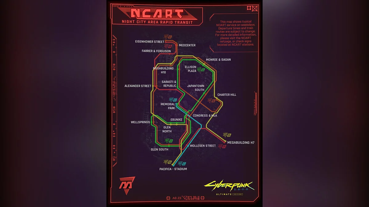 Cyberpunk 2077 — Geliştirilmiş Metro