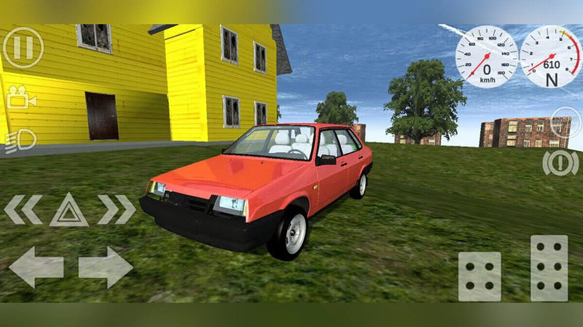 Simple Car Crash Physics Sim — VAZ 21099