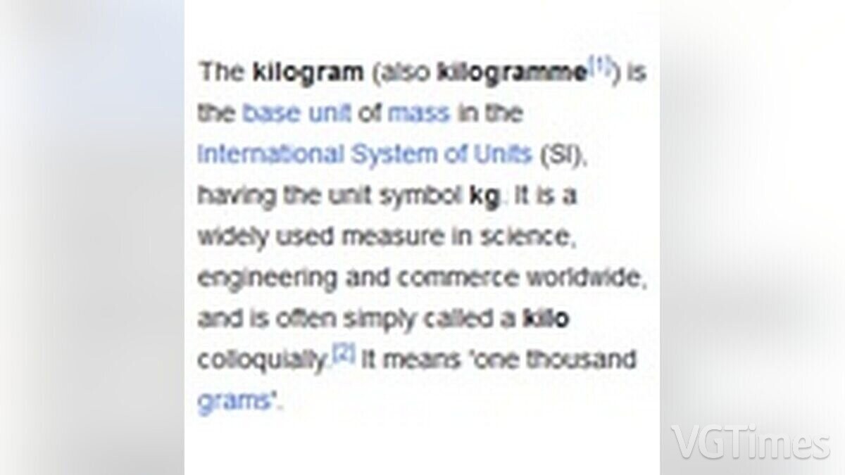 Lethal Company — Weight in kilograms