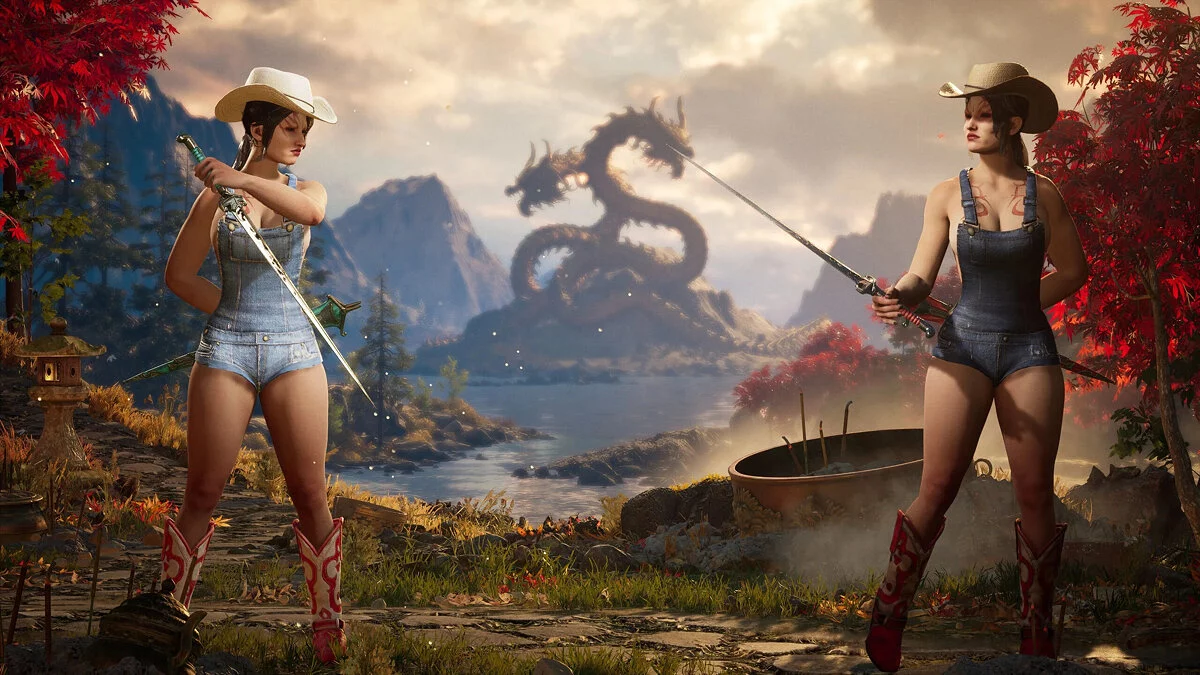 Mortal Kombat 1 — Ашра в образі ковбоя