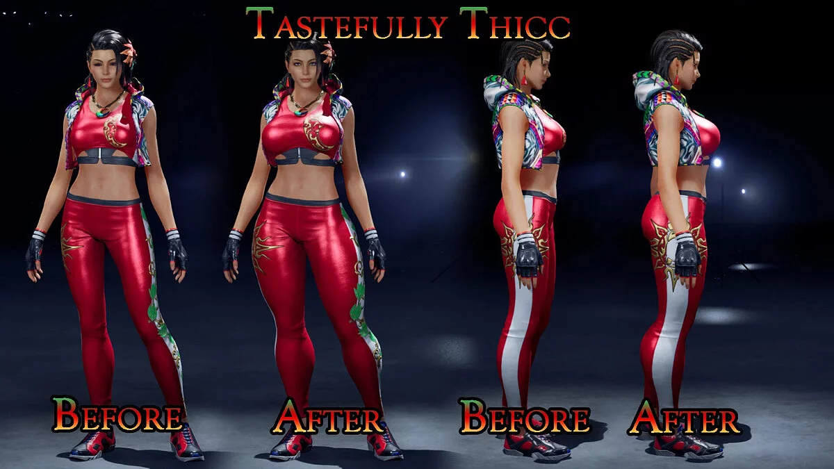 Tekken 8 — Azucena con caderas grandes