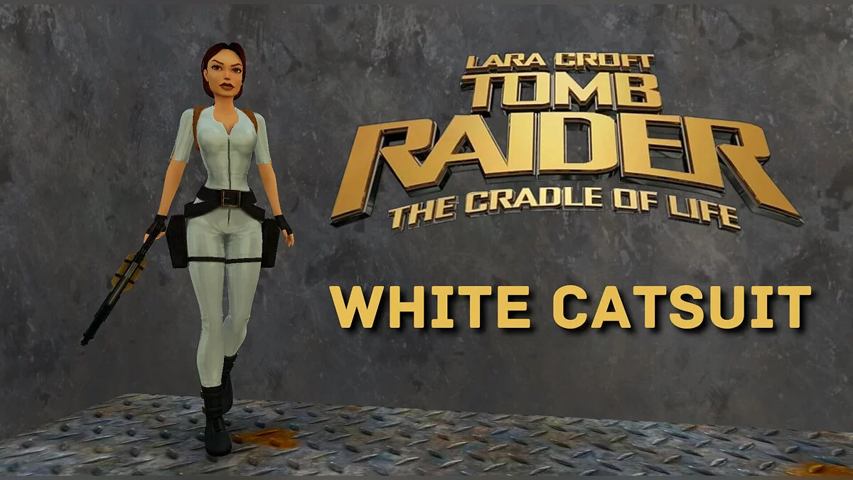 Tomb Raider 1-3 Remastered — Mono blanco