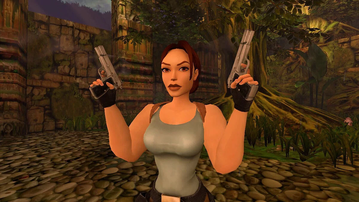 Tomb Raider 1-3 Remastered — Big hands for Lara