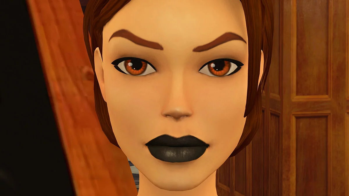 Tomb Raider 1-3 Remastered — Black lipstick