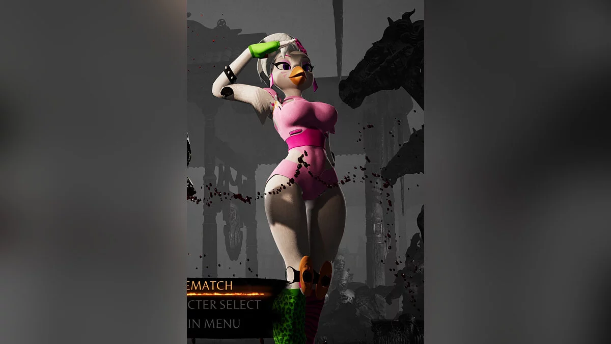 Mortal Kombat 1 — Chica instead of Sonya