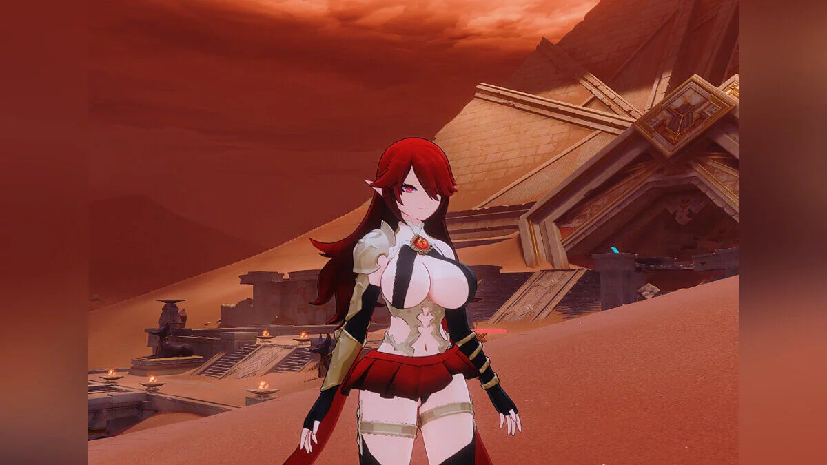 Genshin Impact — Büyük Göğüslü Dehya