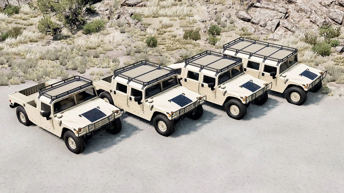 BeamNG.drive — Ганнер Патріот/Клеймор