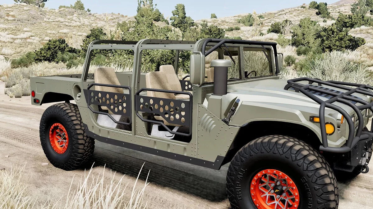 BeamNG.drive — Ганнер Патріот/Клеймор