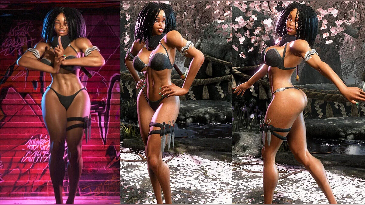 Street Fighter 6 — kimberly en bikini