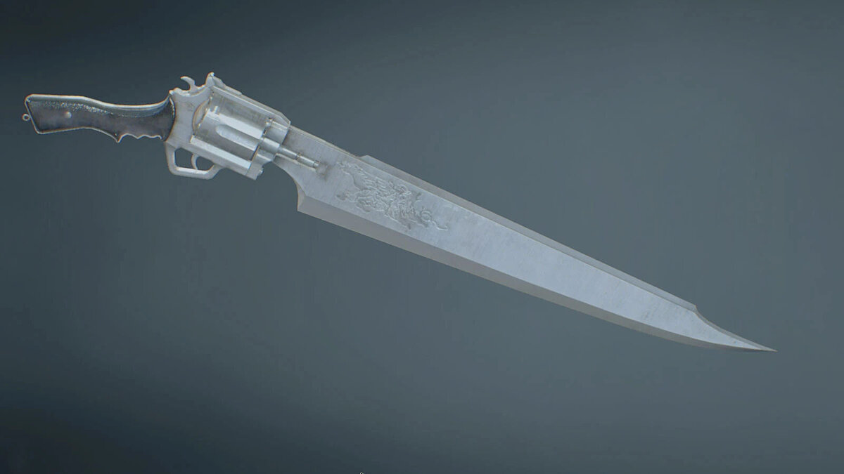 Resident Evil 2 — Squall's blade instead of a knife