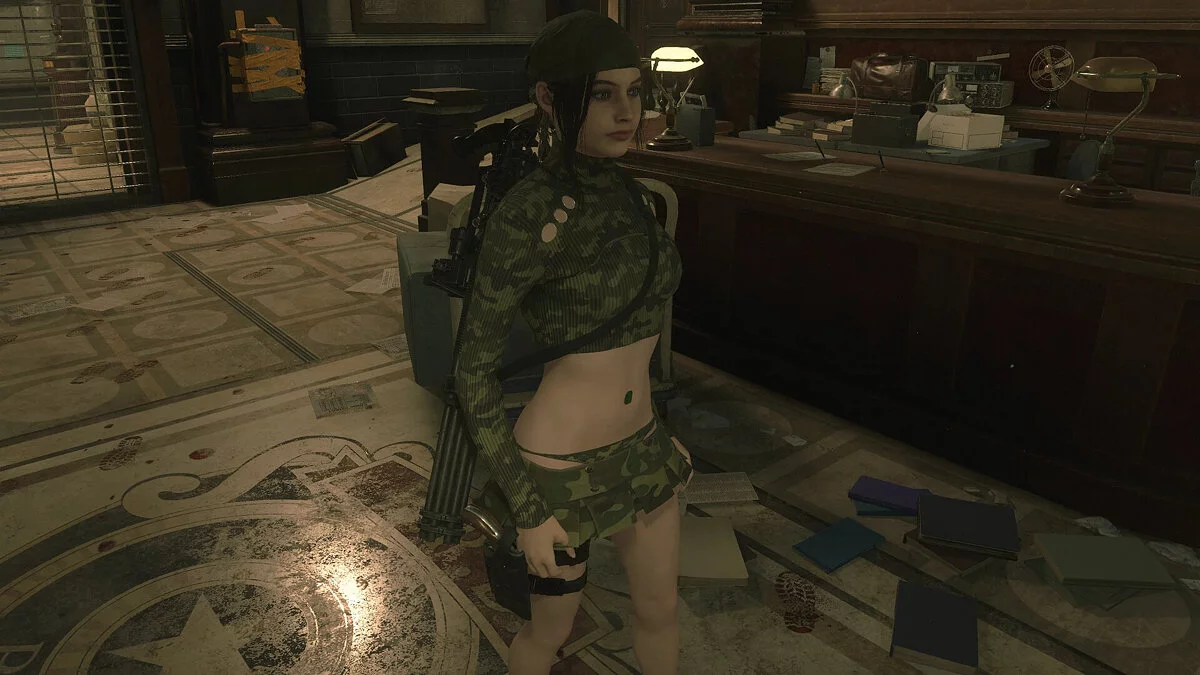 Resident Evil 2 — Klara'nın cinsel askeri kıyafeti