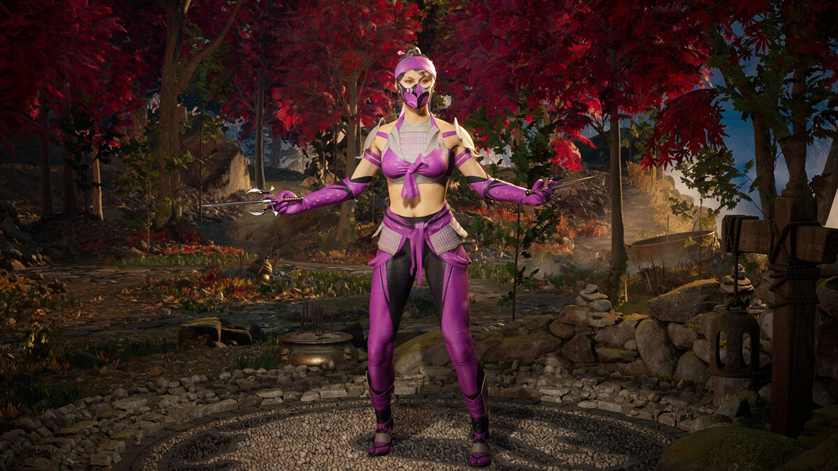 Mortal Kombat 1 — Mileena's costume from the game Mortal Kombat 11