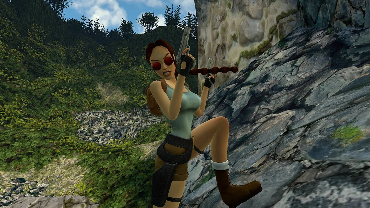 Tomb Raider 1-3 Remastered — Kırmızı Yuvarlak Gözlükler
