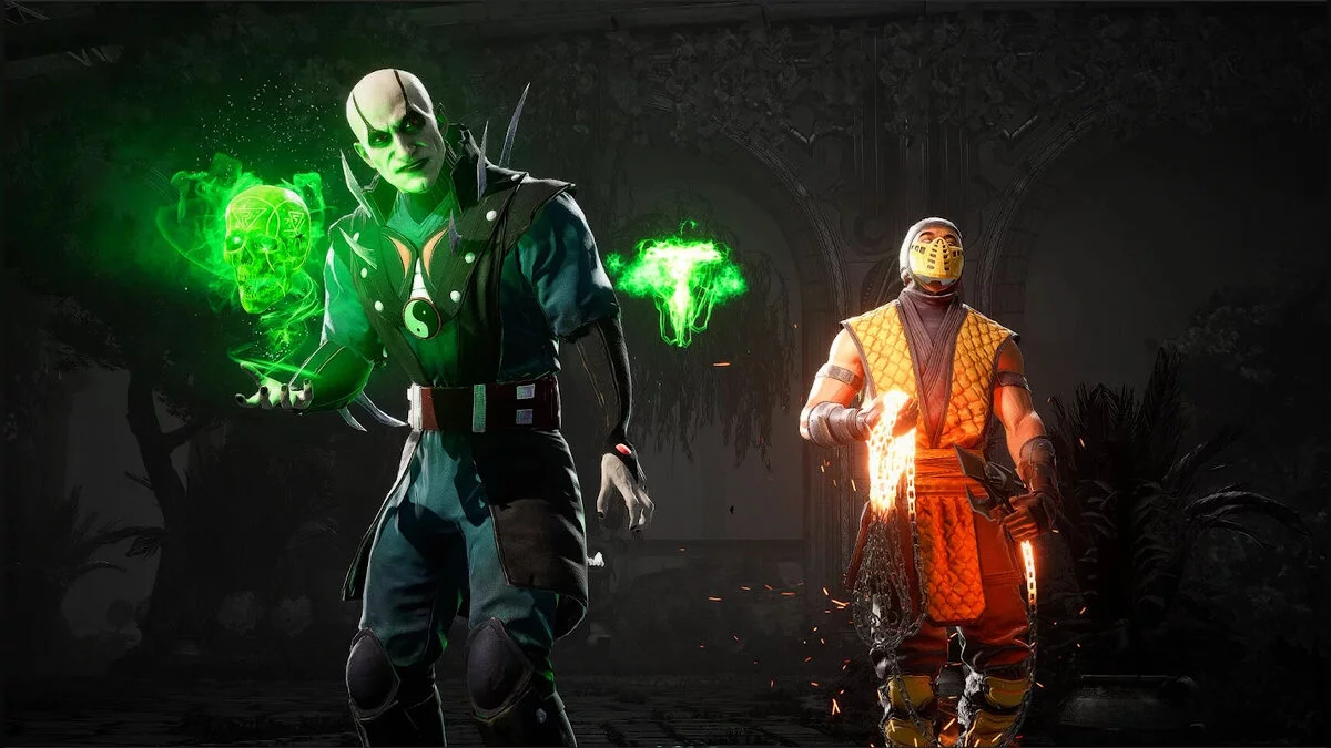 Mortal Kombat 1 — Quan Chi del juego Mortal Kombat 4