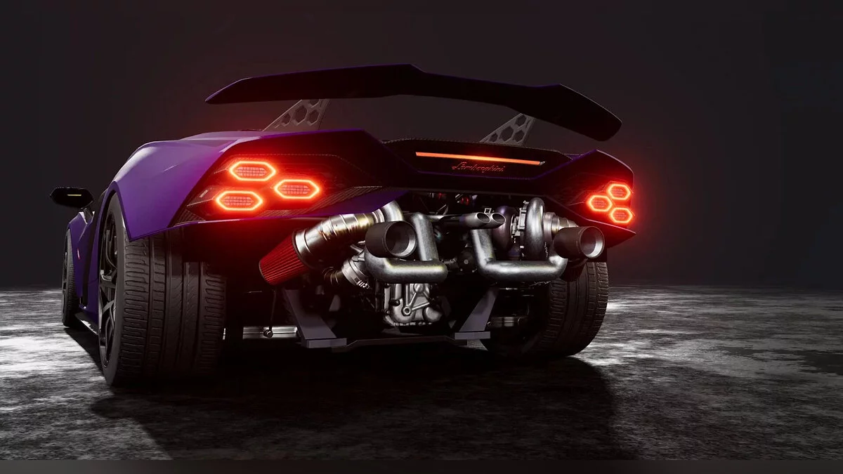 BeamNG.drive — Lamborghini Autentica та Invencible