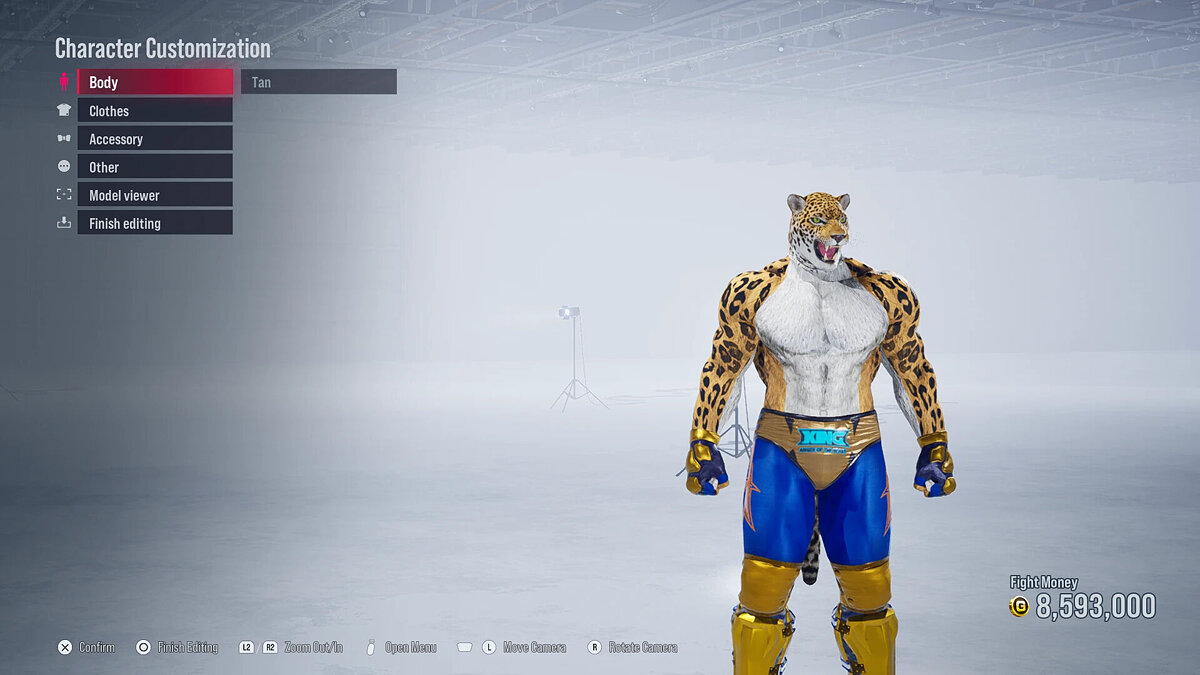 Tekken 8 — Leopard with a naked torso