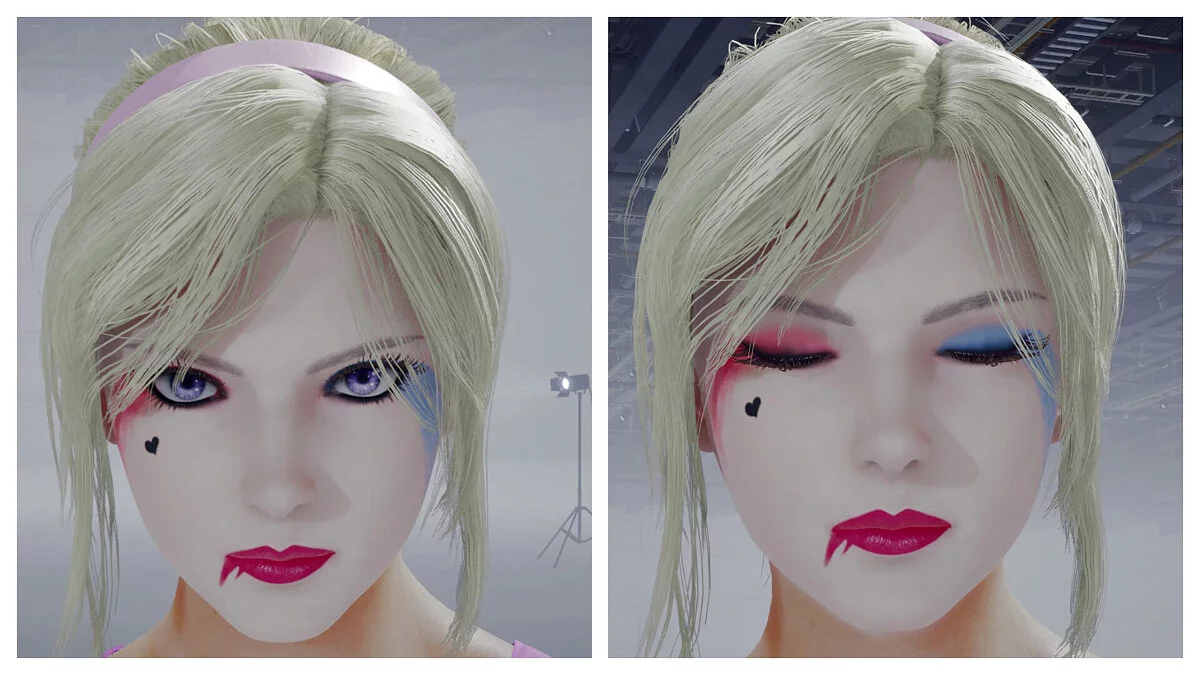 Tekken 8 — Hardy Quinn makeup for Lily