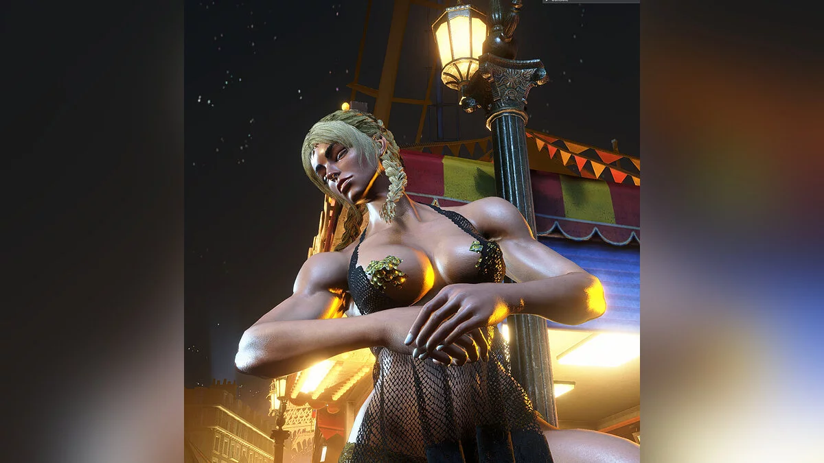 Street Fighter 6 — Manon'un Gece Elbisesi