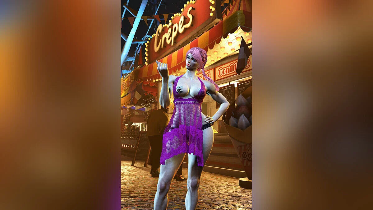 Street Fighter 6 — Manon'un Gece Elbisesi